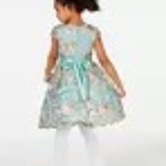 Rare Editions Pretty Pastels Party Dress 3T - Picture 4 of 4